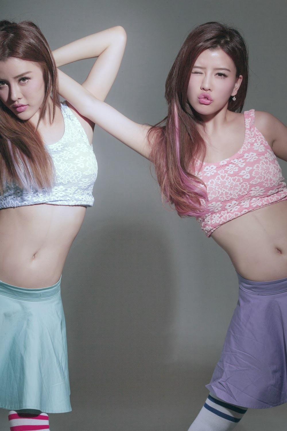 “白”氏雙胞胎女子BY2性感寫真 Miko、Yumi